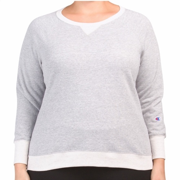 NWT- Champion Plus Crew Neck Sweatshirt - Picture 2 of 5